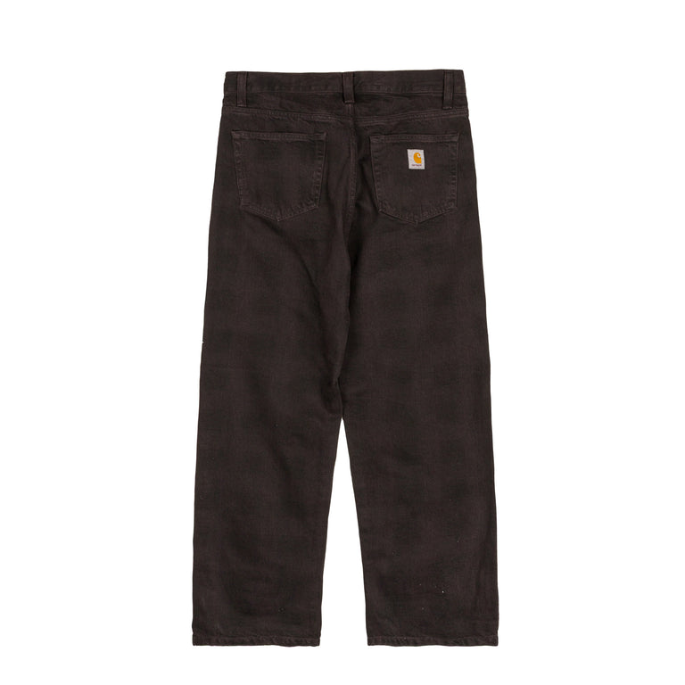 Carhartt WIP Everson Pant - 34 / Black / Palisander / Garment Dyed - 2

