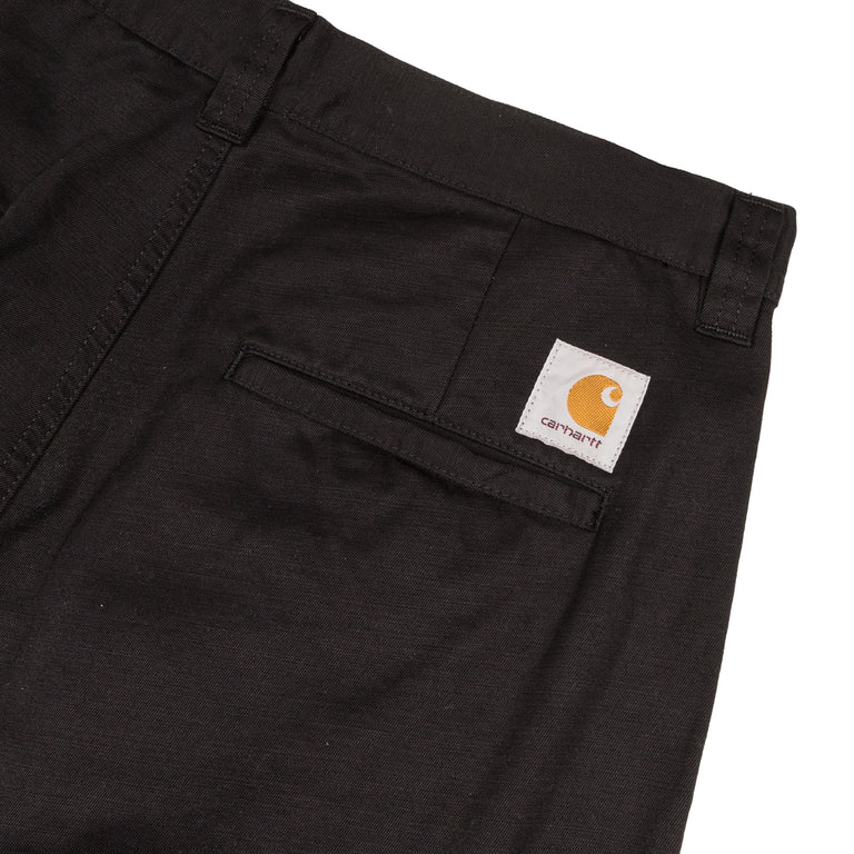 Carhartt WIP Brady Pant - XL / Black Rinsed - 4
