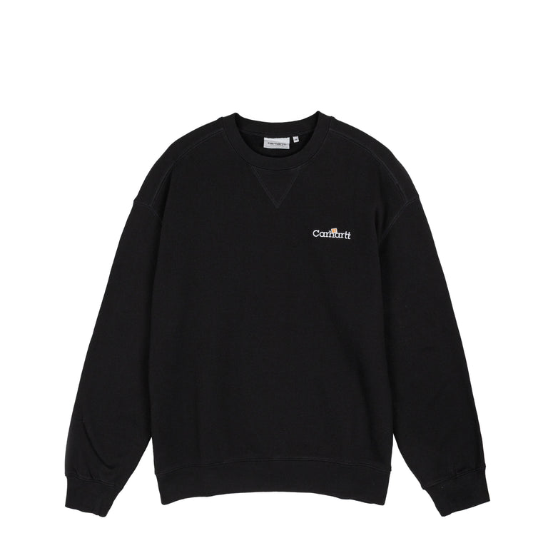 Carhartt WIP Wip Label Sweatshirt - L / Black
