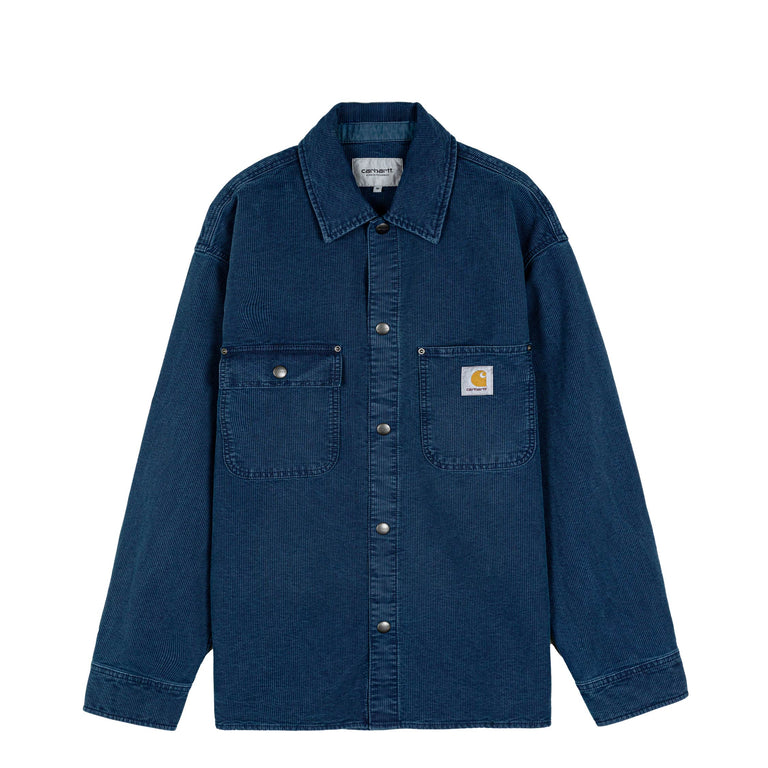 Carhartt WIP Parrish Shirt Jacket - XXL / Blue Stone Washed
