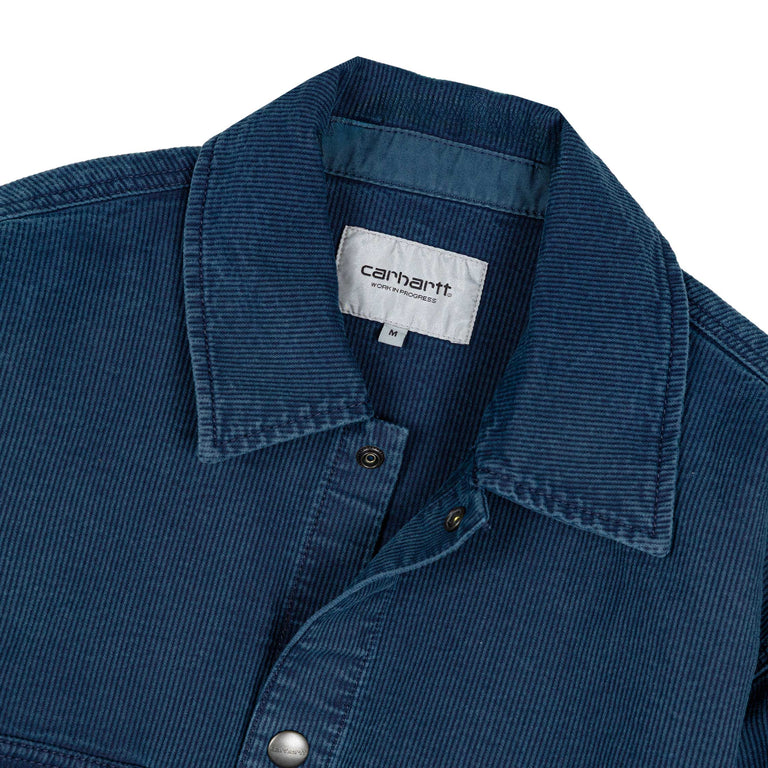 Carhartt WIP Parrish Shirt Jacket - XXL / Blue Stone Washed - 3