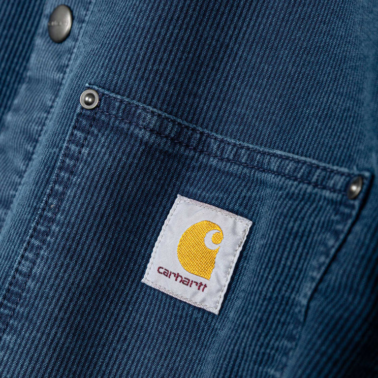 Carhartt WIP Parrish Shirt Jacket - XXL / Blue Stone Washed - 5