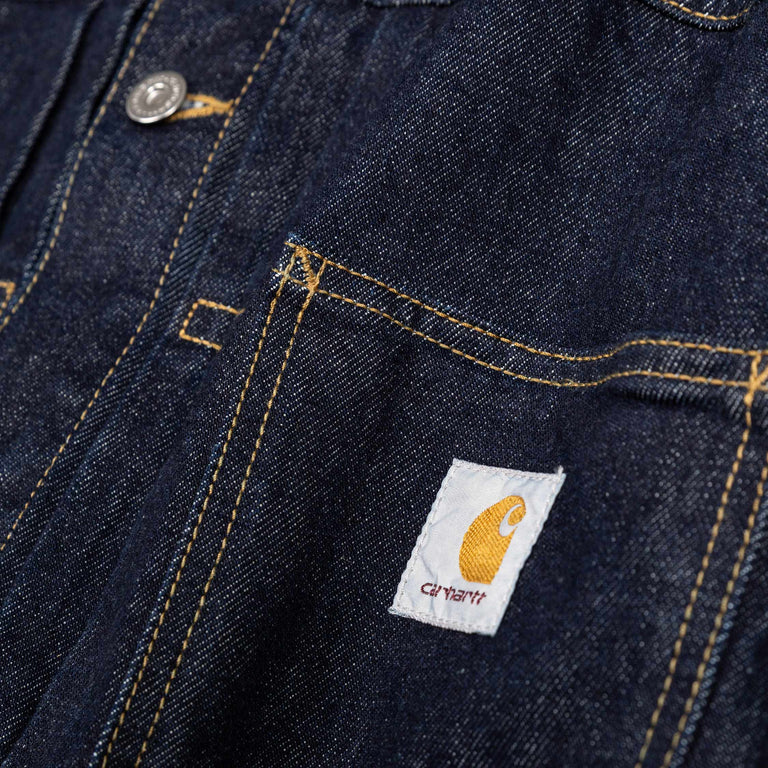Carhartt WIP Belmar Jacket - XL / Blue Rinsed - 4