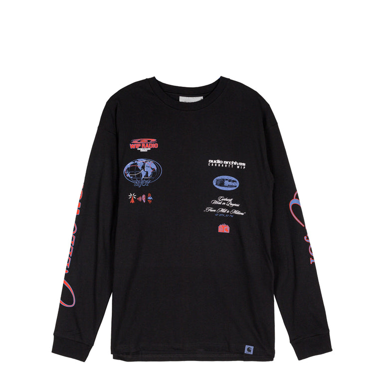 Carhartt WIP Audio Archives WIP L/S T-Shirt - S / Black - 2