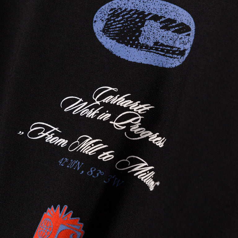 Carhartt WIP Audio Archives WIP L/S T-Shirt - S / Black - 4