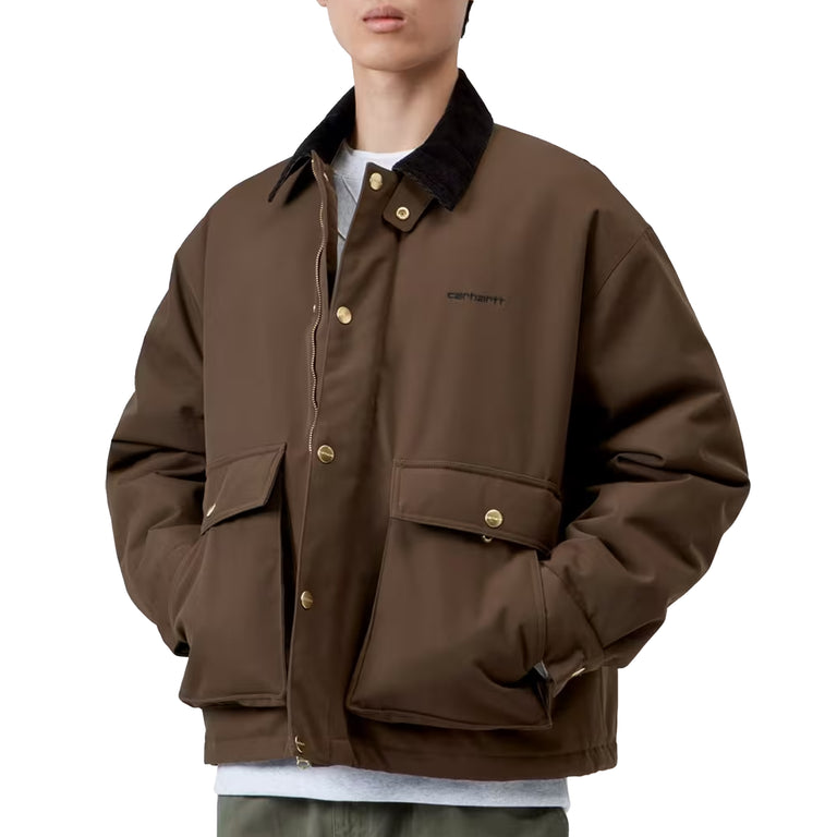Carhartt WIP Quentin Jacket - XXL / Tobacco / Black - 3