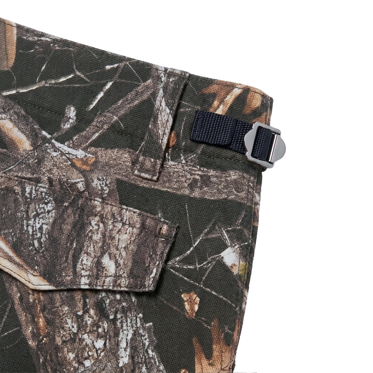 Carhartt WIP Osborn Cargo Pant - XL / Camo Feather Tree / Black Rinsed - 3