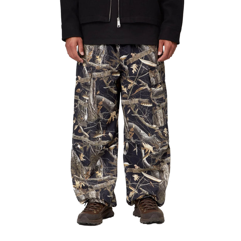 Carhartt WIP Osborn Cargo Pant - XL / Camo Feather Tree / Black Rinsed - 5