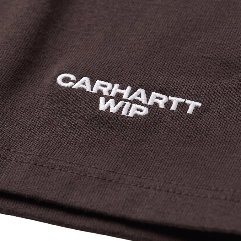 Carhartt WIP Chapter Script T-Shirt - XXL / Tobacco / White - 4