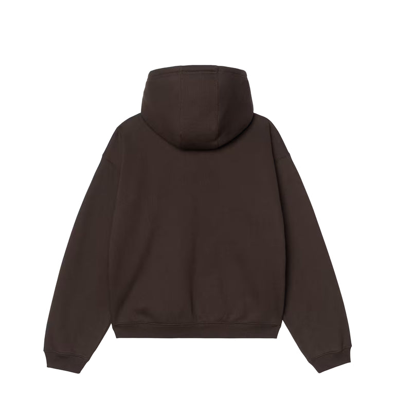 Carhartt WIP Hooded Ebbert Jacket - XL / Tobacco / White - 2