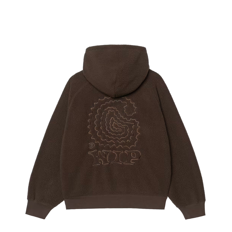 Carhartt WIP Hooded Limn C Fleece Sweat - XXL / Tobacco - 2