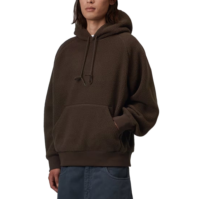 Carhartt WIP Hooded Limn C Fleece Sweat - XXL / Tobacco - 3