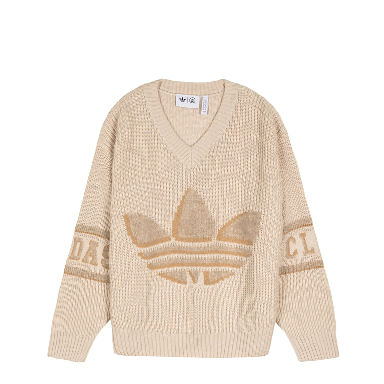 Adidas x Clot by Edison Chen SST Crochet Sweatshirt - XXL / Warm Sandstone
