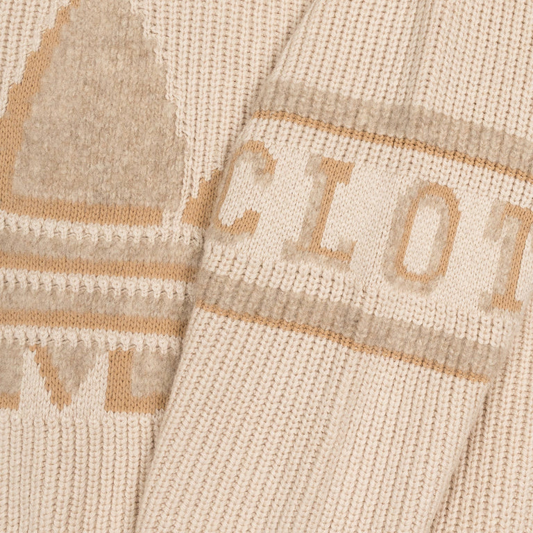 Adidas x Clot by Edison Chen SST Crochet Sweatshirt - XXL / Warm Sandstone - 3
