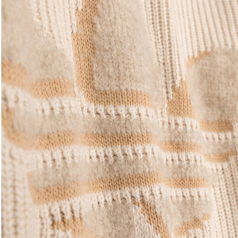 Adidas x Clot by Edison Chen SST Crochet Sweatshirt - XXL / Warm Sandstone - 4
