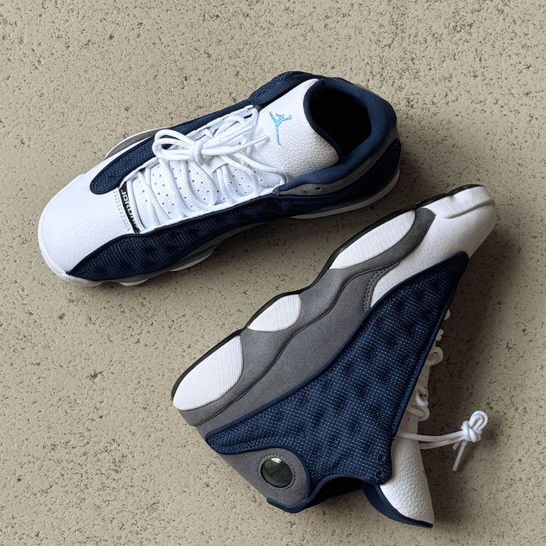 Nike Air Jordan 13 Retro *Navy and Flint Green* onfeet
