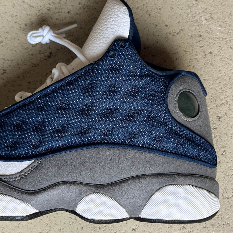 Nike Air Jordan 13 Retro *Navy and Flint Green* onfeet