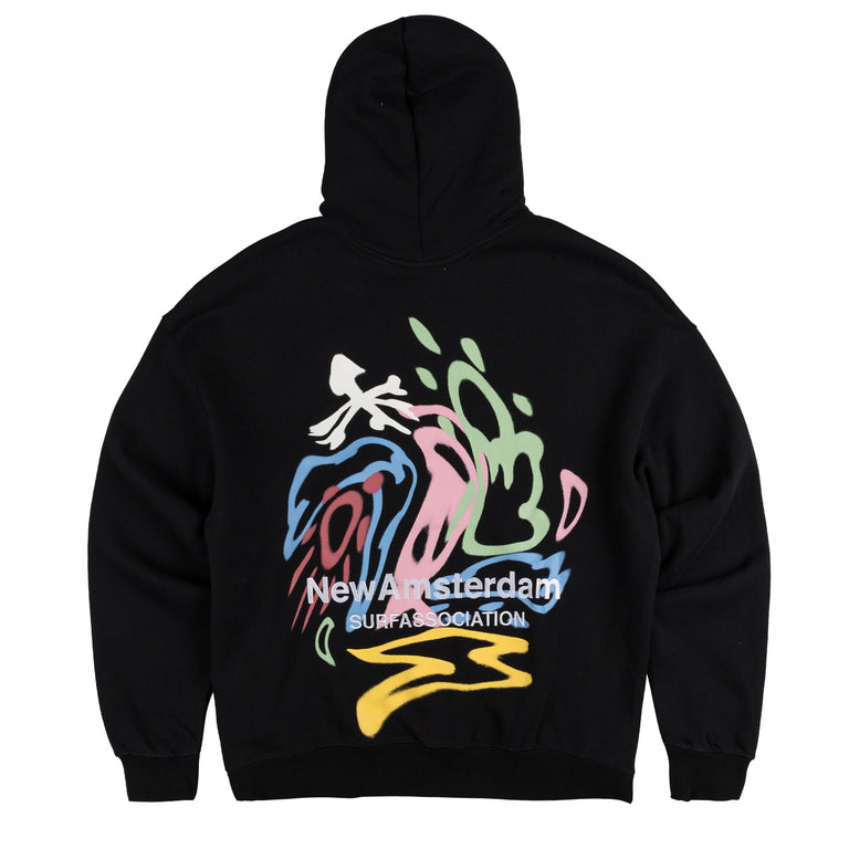 New Amsterdam Surf Association Weather Icon Hoodie