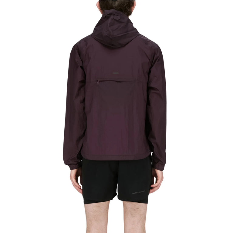 UNNA Smiles Run Jacket - L / Aubergine - 3