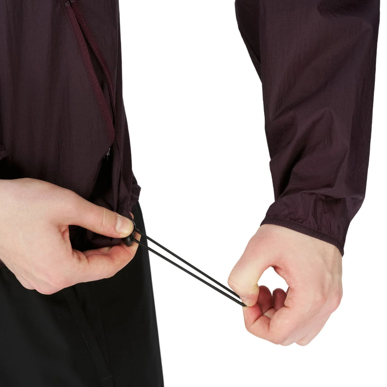 UNNA Smiles Run Jacket - L / Aubergine - 6