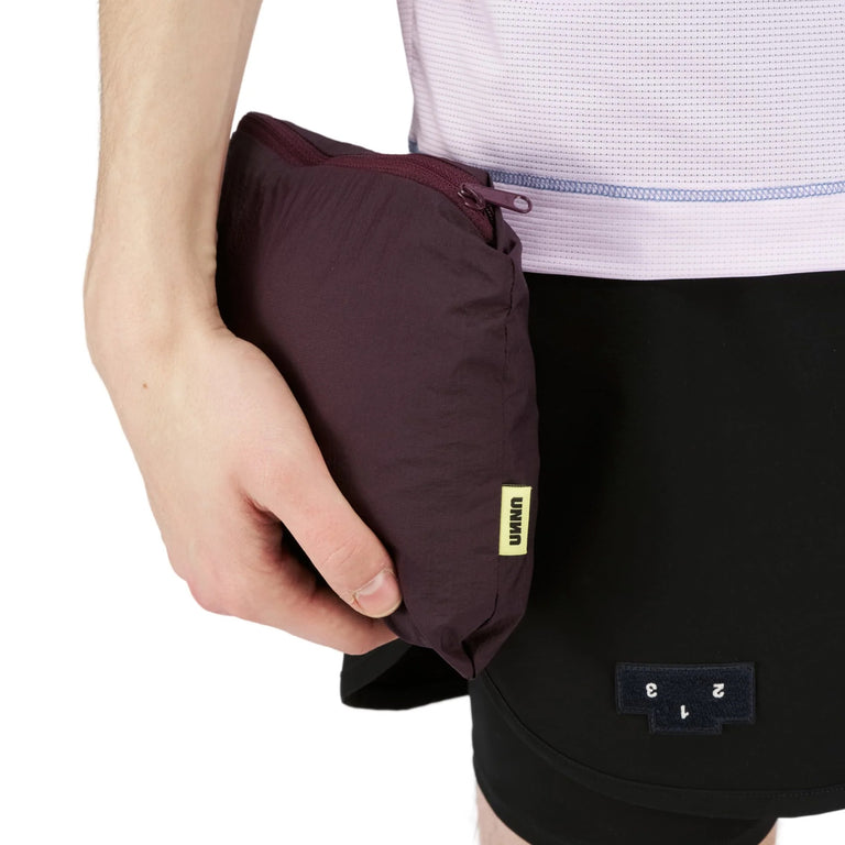 UNNA Smiles Run Jacket - L / Aubergine - 7