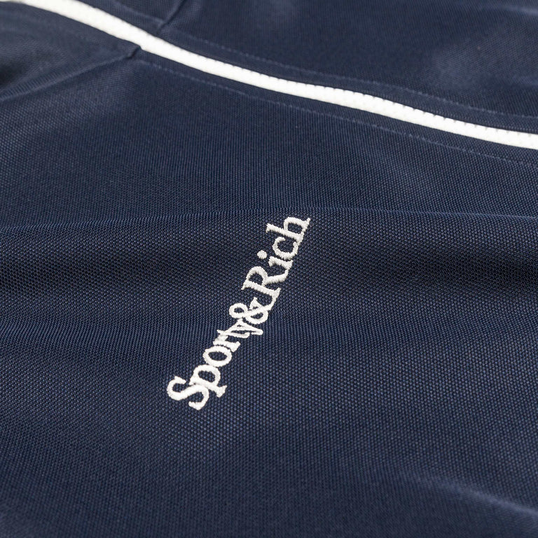 Sporty & Rich x New York Yankees Serif Track Jacket (Dark Navy / White / Fire Red)