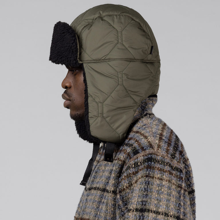 Woolrich Quilted Trapper Hat