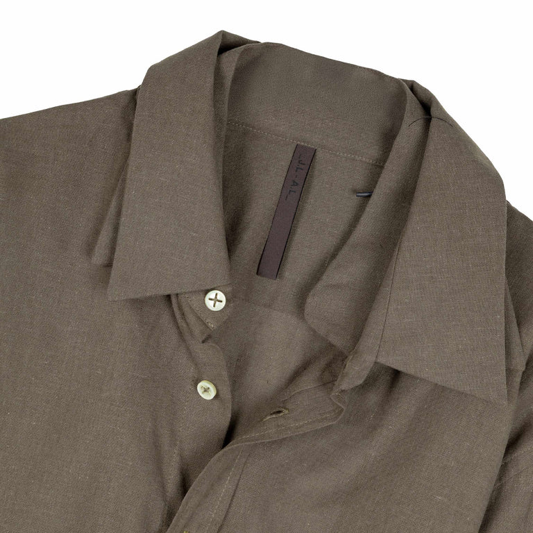 J.L.-A.L. Triple Collar Shirt - L / Sorrento Brown - 2