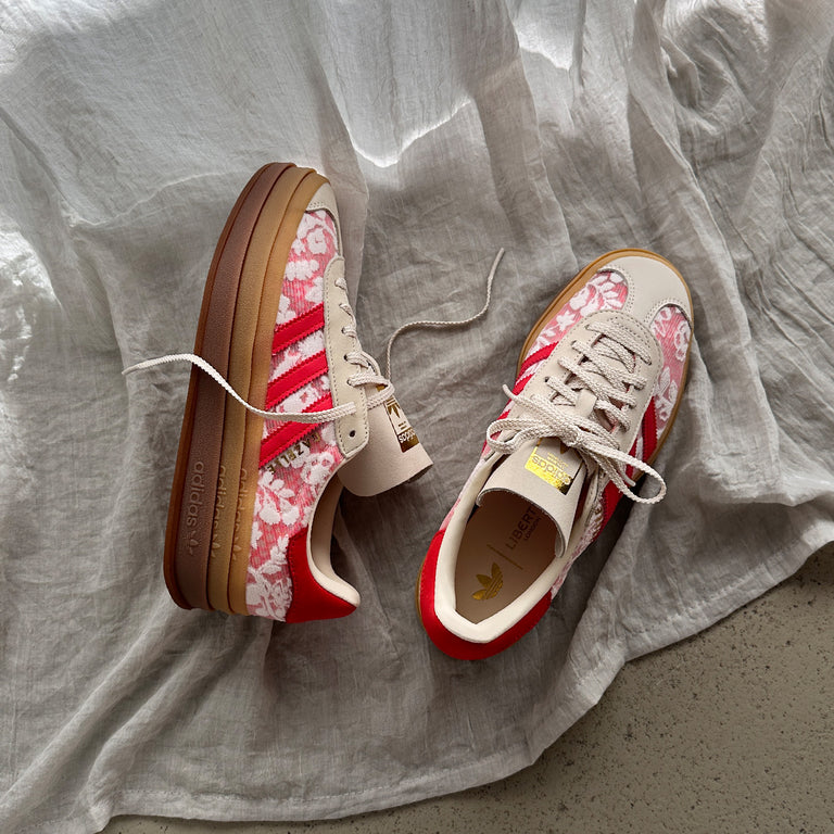Adidas x Liberty London Gazelle Bold W onfeet