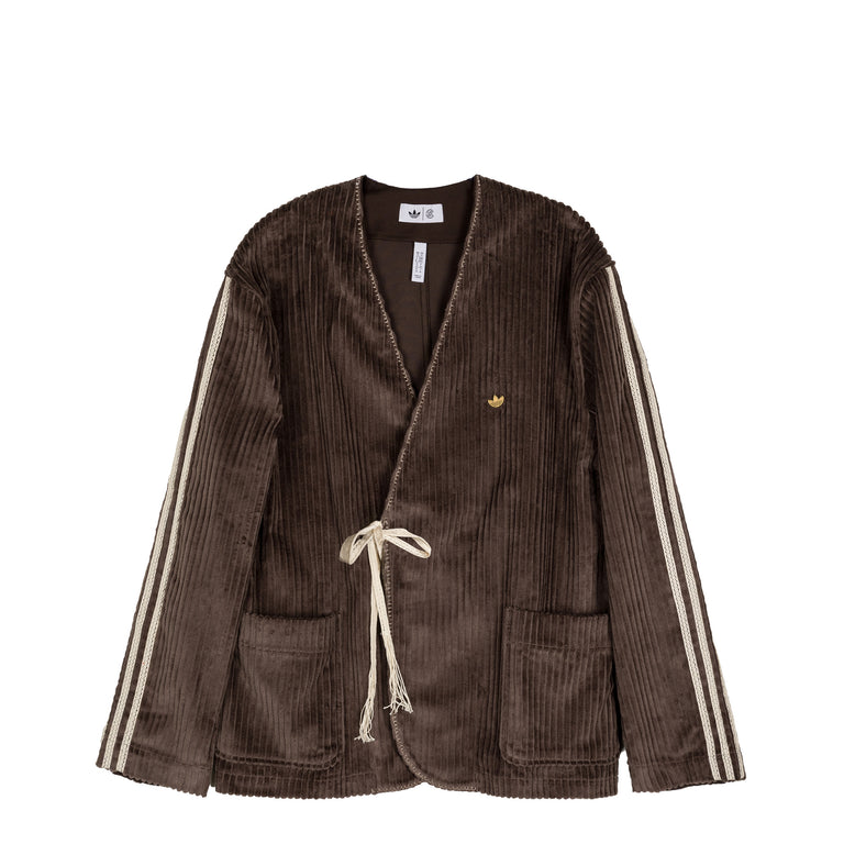 Adidas x Clot by Edison Chen Sports Jacket - XXL / Dark Brown
