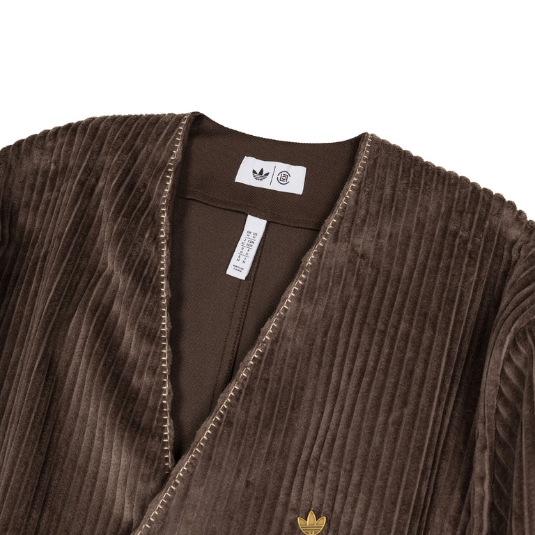 Adidas x Clot by Edison Chen Sports Jacket - XXL / Dark Brown - 3
