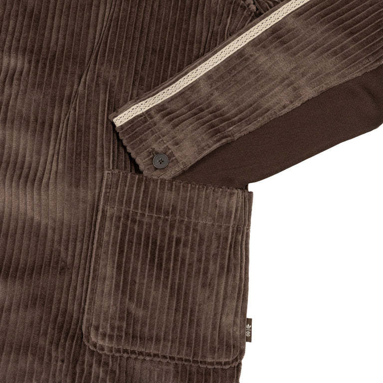 Adidas x Clot by Edison Chen Sports Jacket - XXL / Dark Brown - 4
