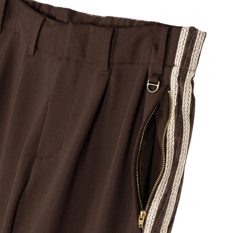 Adidas x Clot by Edison Chen Sports Slacks - XXL / Dark Brown - 3

