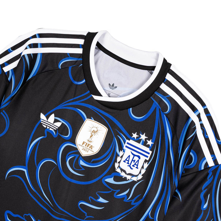 Adidas	Argentina 26 Away Jersey - XXL / Black / Lucid Blue / Blue Burst - 2