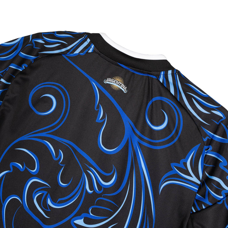 Adidas	Argentina 26 Away Jersey - XXL / Black / Lucid Blue / Blue Burst - 3