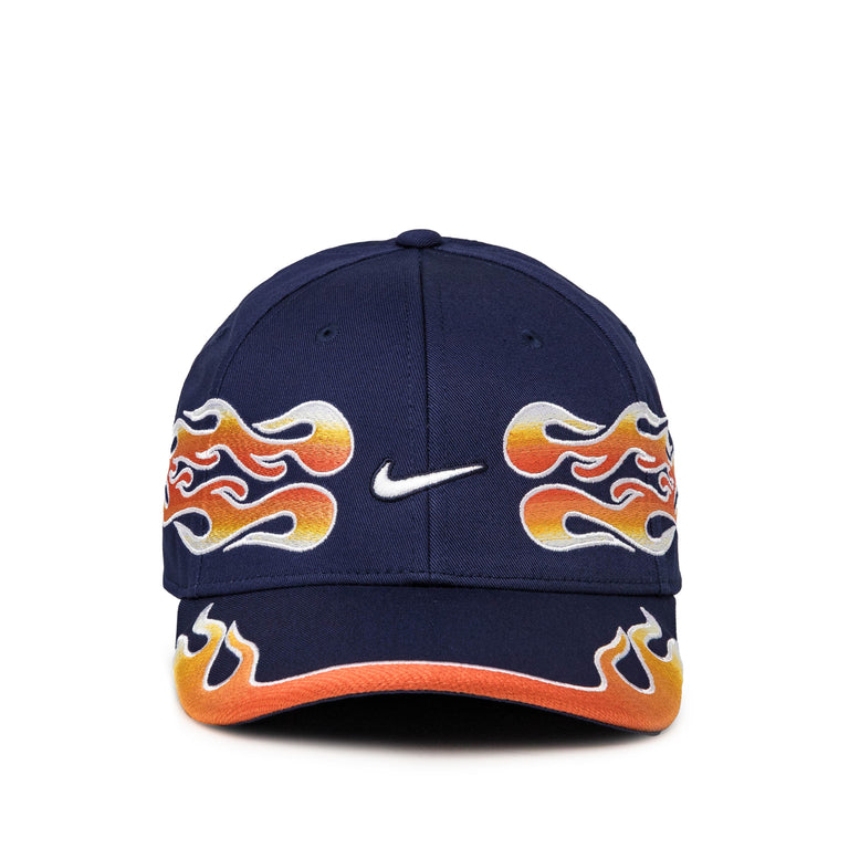 Nike	Club Structured OG Flame Cap - S/M / Midnight Navy
