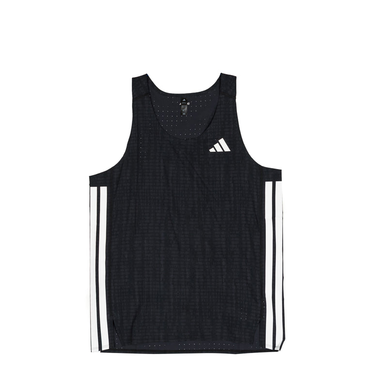 Adidas	Adizero Running Singlet - L / Carbon / Black - 2