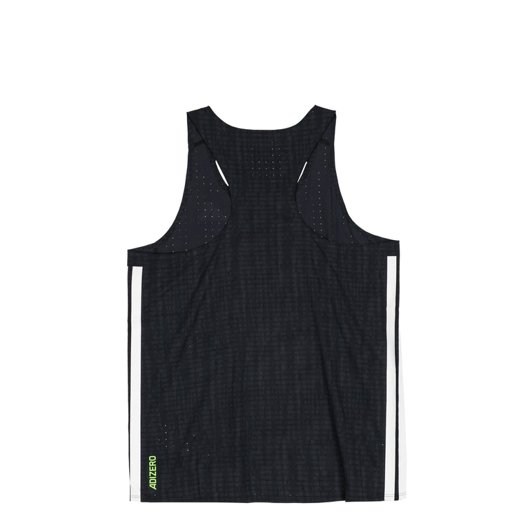 Adidas	Adizero Running Singlet - L / Carbon / Black - 3