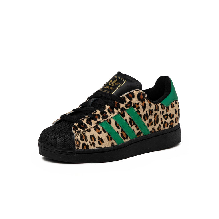 Adidas Superstar II W - 40 2/3 / Core Black / Court Green / Gold Metallic - 3
