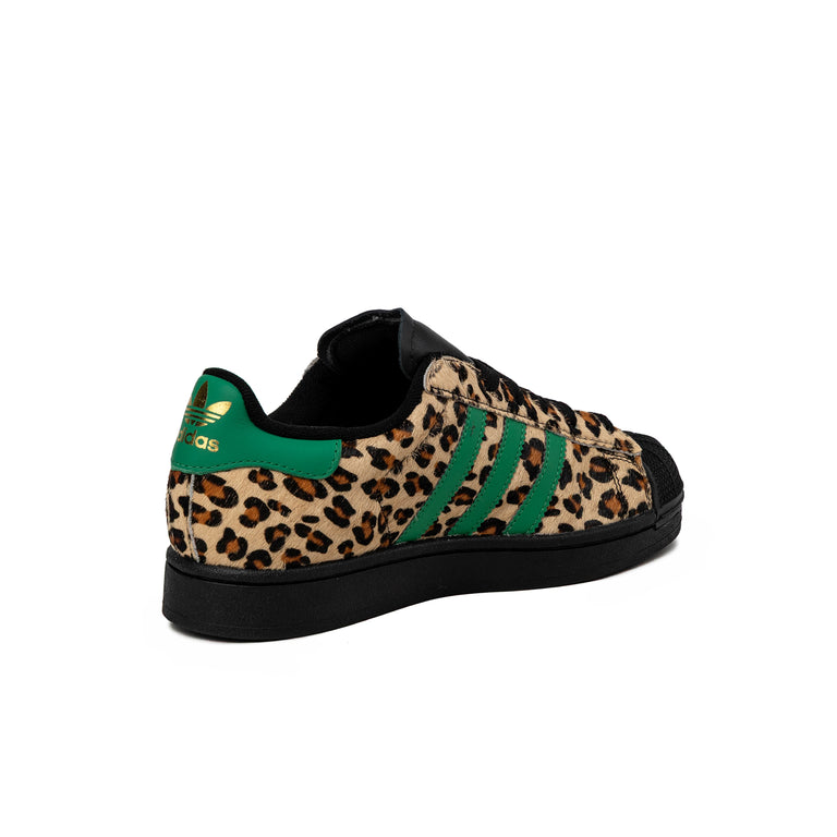 Adidas Superstar II W - 40 2/3 / Core Black / Court Green / Gold Metallic - 4
