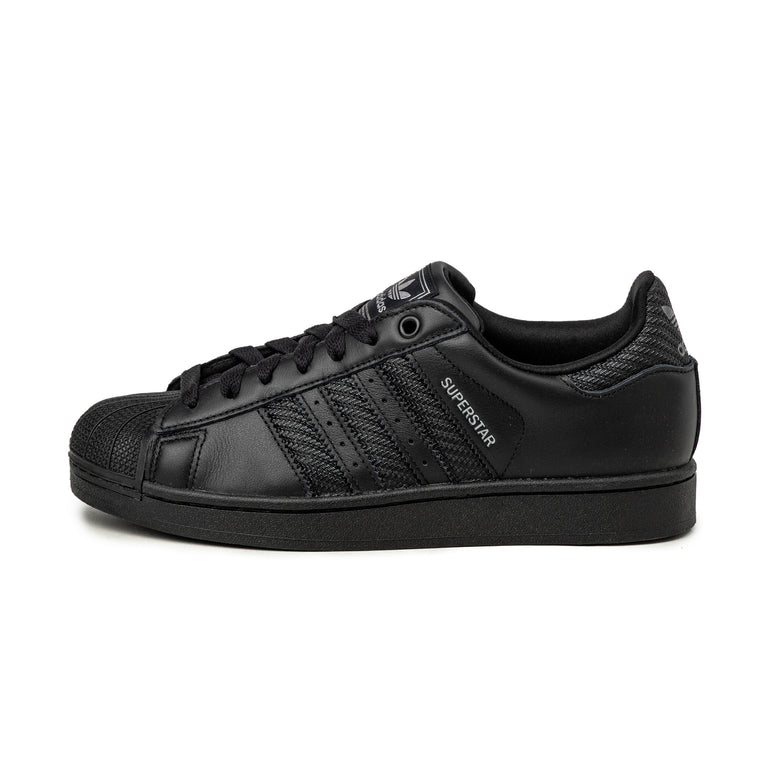 Adidas Superstar II - 47 1/3 / Core Black / Core Black / Core Black
