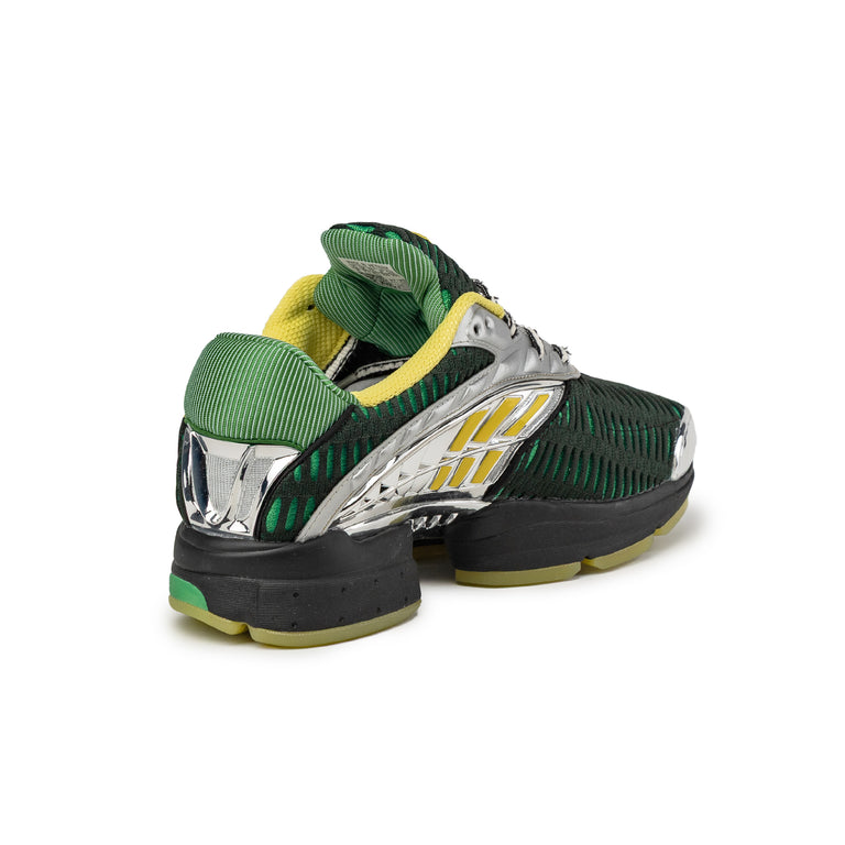 Adidas x Brain Dead Climacool 2 - 43 1/3 / Core Black / Implement Yellow / Silver Metallic - 6