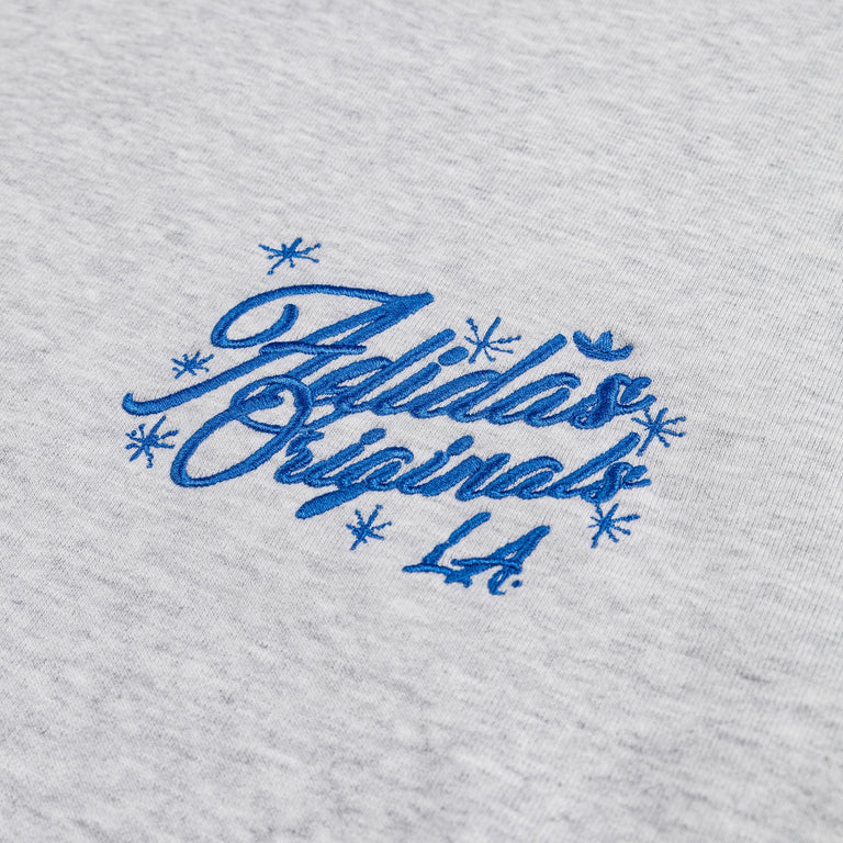Adidas Santa Monica Crewneck - XL / Light Grey Heather - 3
