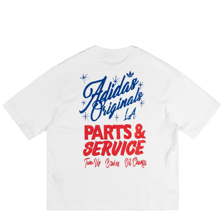 Adidas Wilshire Short Sleeve T-Shirt - L / White - 2
