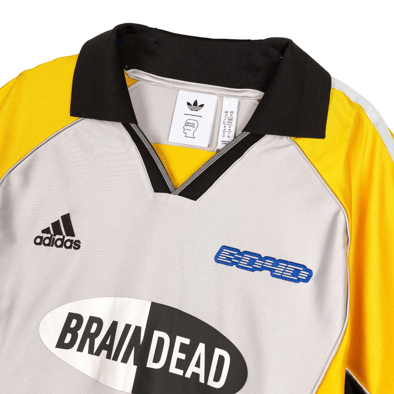 Products Adidas x Brain Dead Football Jersey - L / Silver Metallic - 2