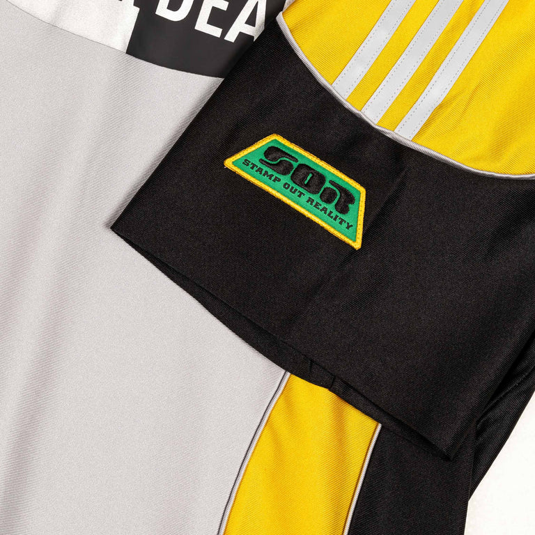 Products Adidas x Brain Dead Football Jersey - L / Silver Metallic - 4