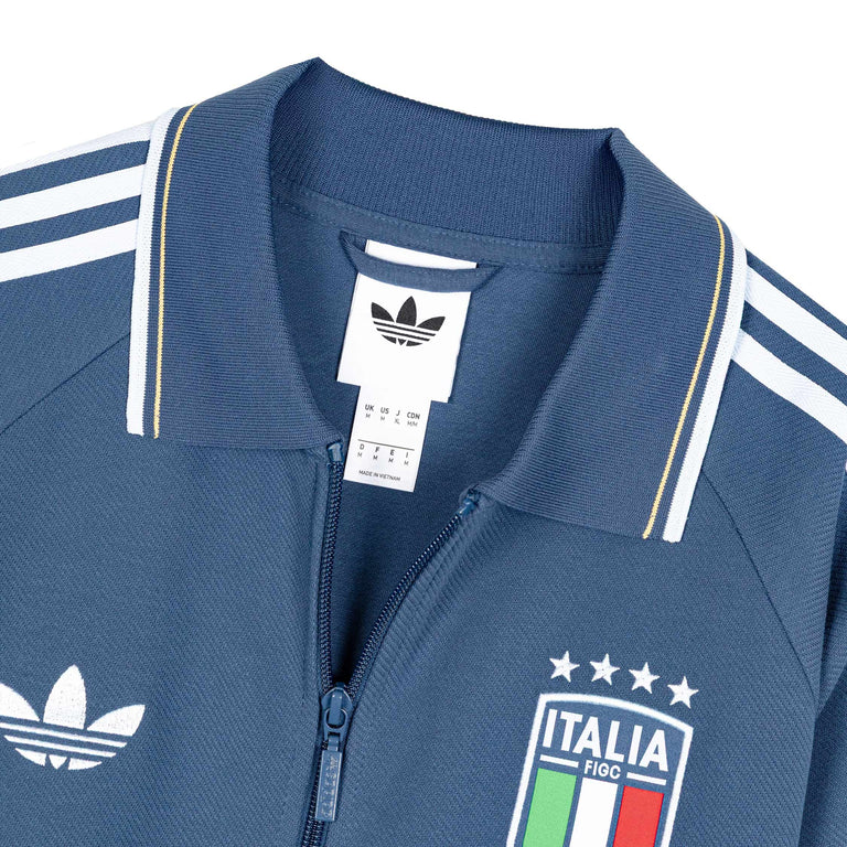 Adidas Italy Away Anthem Jacket - L / Night Marine - 2