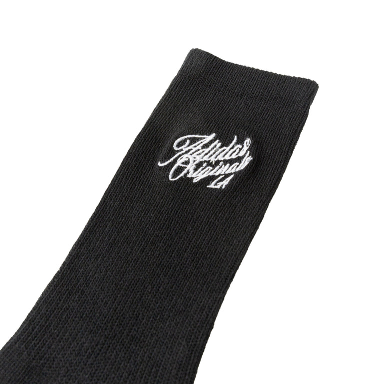 Adidas Santee Alley Slouch Socks - L / Black - 2
