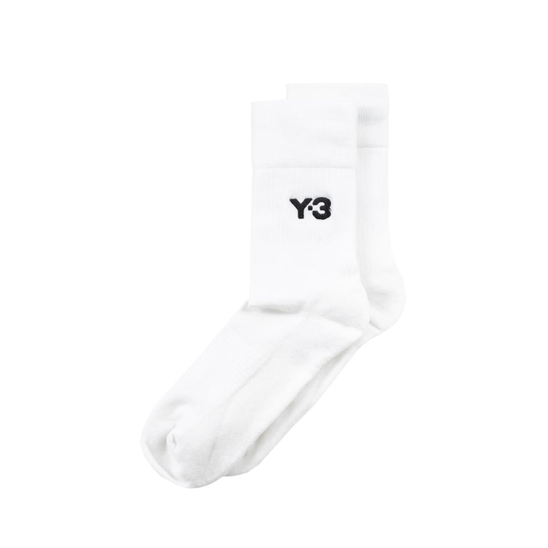 Adidas Y-3 Classic Crew Sock - S / Cream White
