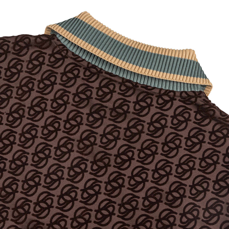 Drole de Monsieur La Veste Survêtement Monogramme - S / Dark Brown - 3
